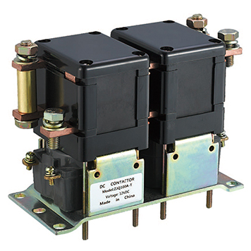 Why does a DC contactor need magnetic blowout when an AC contactor doesn't?